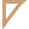 Ekena Millwork Traditional Traditional Smooth Bracket, Western Red Cedar, 5 1/2"W x 40"D x 48"H BKT06X40X48TRA01SWR - alternate 4